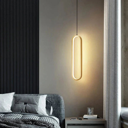 Modern Minimalist LED Pendant Light Single Or Double Head - Nalani - UK Fashion Clothing and Decor
