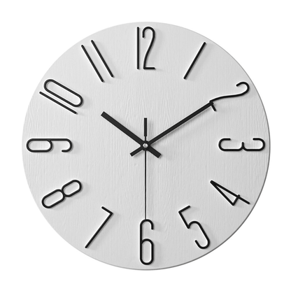 Modern Wall Clock for Living Room Minimalist Design Sleek - Nalani - UK Fashion Clothing and Decor