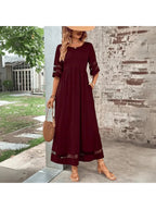 Nadia - Tummy Coverage Dress Elegant Fit For Confidence - Nalani - Fashion Clothing and Decor