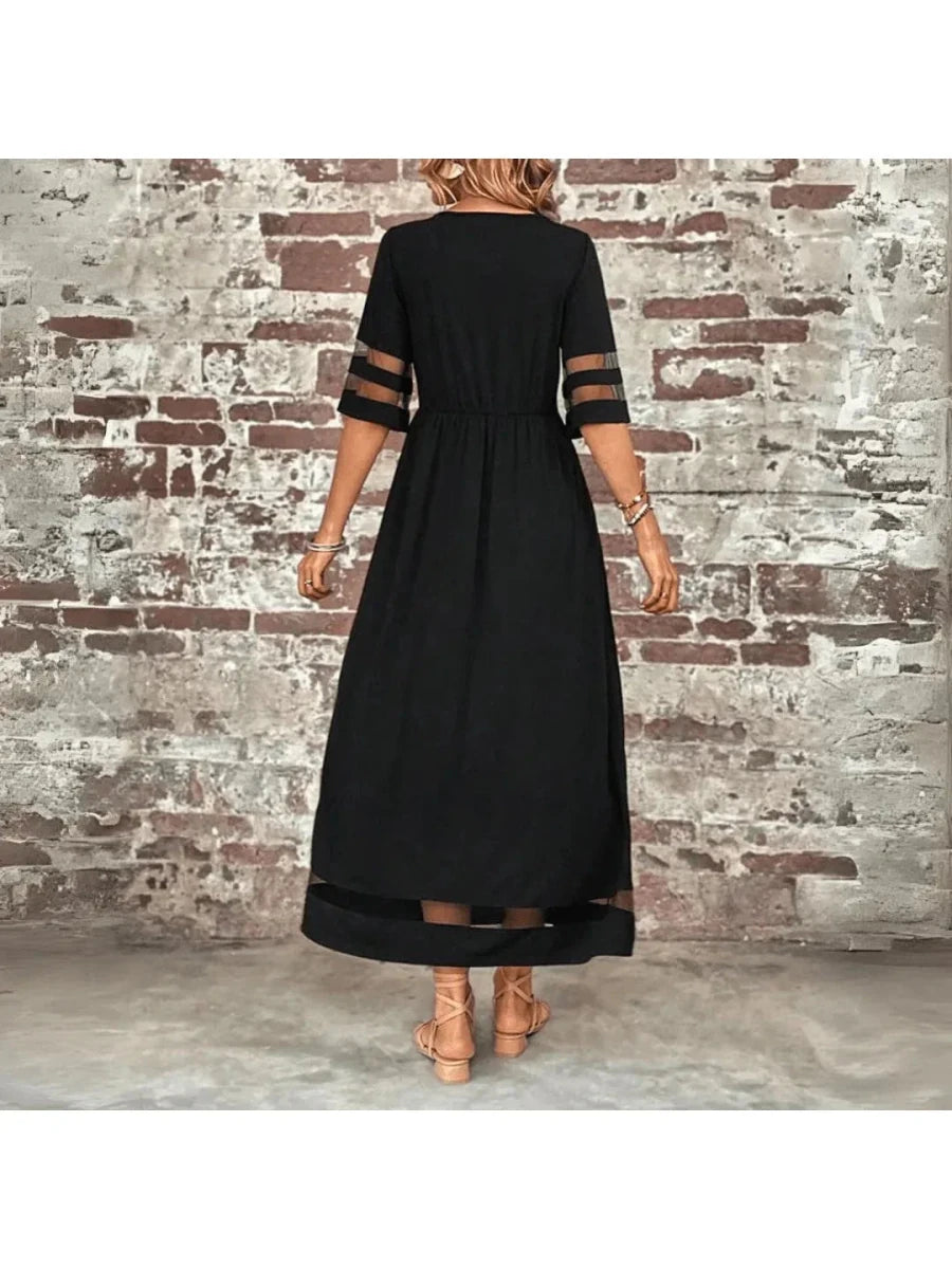Nadia - Tummy Coverage Dress Elegant Fit For Confidence - Nalani - Fashion Clothing and Decor