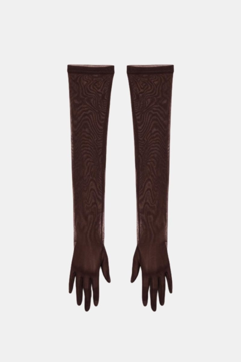 Naiya – Elbow Length Sheer Mesh Gloves For Evening Glamour And Dresses - Nalani - Fashion Clothing and Decor