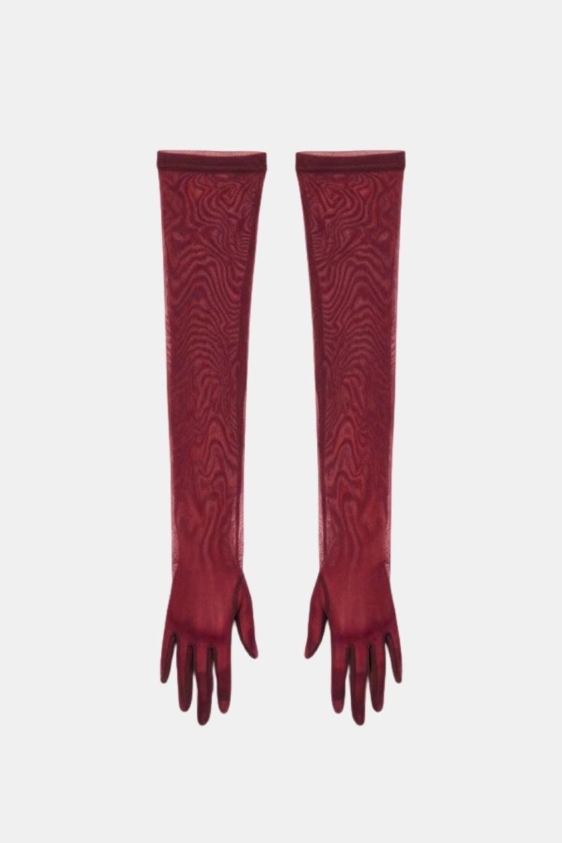 Naiya – Elbow Length Sheer Mesh Gloves For Evening Glamour And Dresses - Nalani - Fashion Clothing and Decor