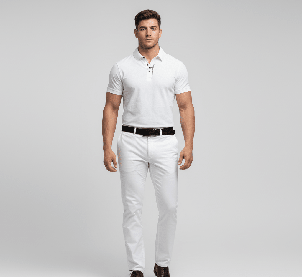 Nalani Fashion men's cotton polo shirt - Nalani - UK and AUS Fashion Clothing and Decor