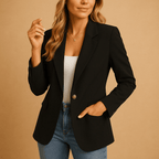 Nalani Tailored Womens Blazer With Comfortable Fit And Sleek Silhouette - Nalani - UK Fashion Clothing and Decor