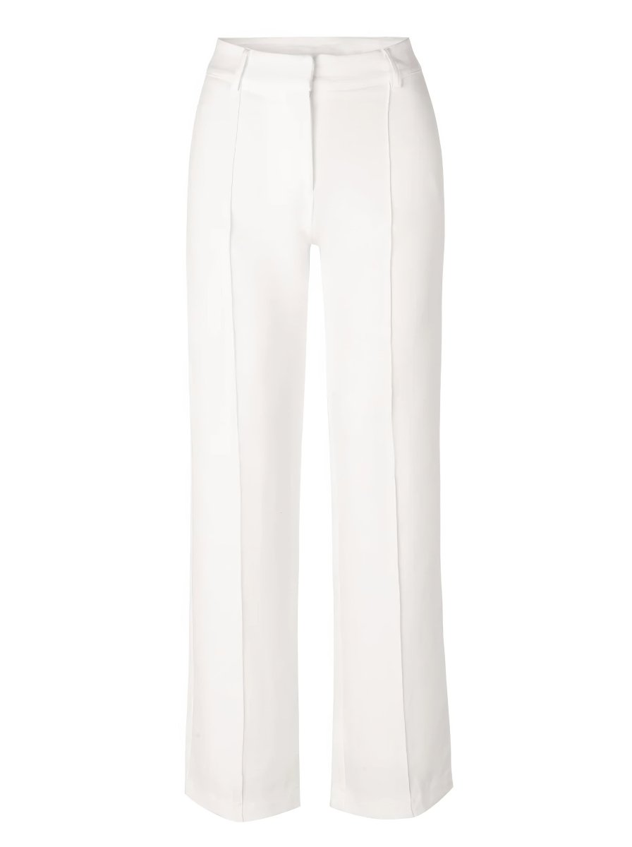 Nalani | Women's High - Waisted Wide - Leg Trousers - Tailored Fit - Full Length - Elegant & Versatile - Nalani - UK Fashion Clothing and Decor