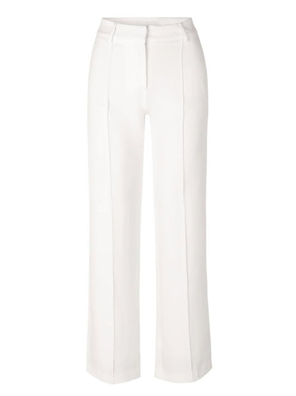 Nalani | Women's High - Waisted Wide - Leg Trousers - Tailored Fit - Full Length - Elegant & Versatile - Nalani - UK Fashion Clothing and Decor