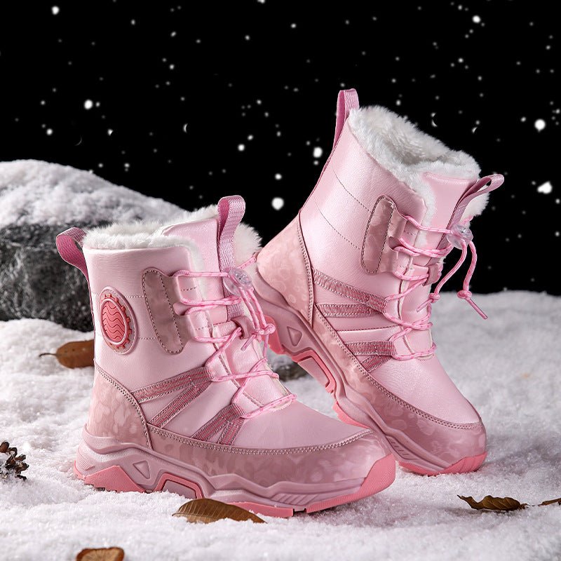 Non Slip Snow Boots For Girls Warm Cotton Boots Kids - Nalani - UK Fashion Clothing and Decor