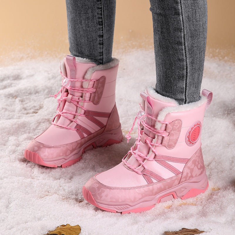 Non Slip Snow Boots For Girls Warm Cotton Boots Kids - Nalani - UK Fashion Clothing and Decor