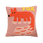 Nordic Animal Embroidery Pillow Cover 45x45 Cushion - Nalani - UK Fashion Clothing and Decor