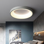 Nordic Circular LED Flush Mount Ceiling Lamp Bedroom - Nalani - UK Fashion Clothing and Decor
