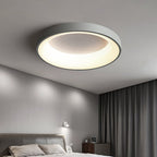 Nordic Circular LED Flush Mount Ceiling Lamp Bedroom - Nalani - UK Fashion Clothing and Decor
