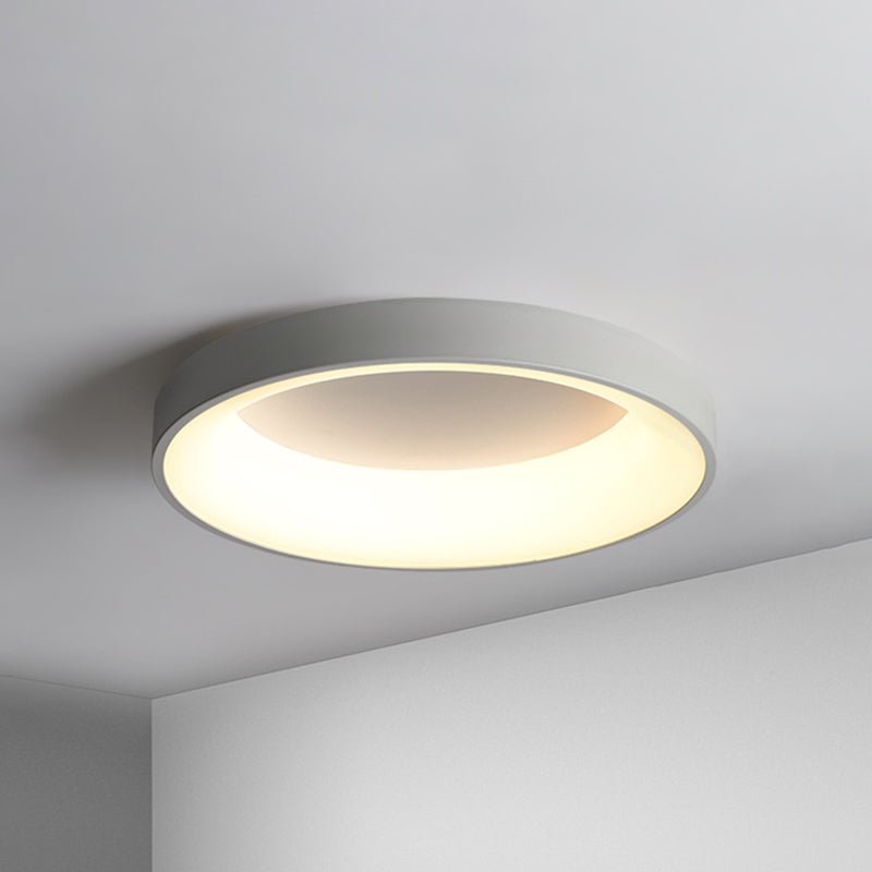 Nordic Circular LED Flush Mount Ceiling Lamp Bedroom - Nalani - UK Fashion Clothing and Decor