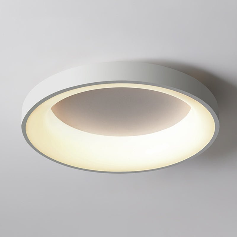 Nordic Circular LED Flush Mount Ceiling Lamp Bedroom - Nalani - UK Fashion Clothing and Decor