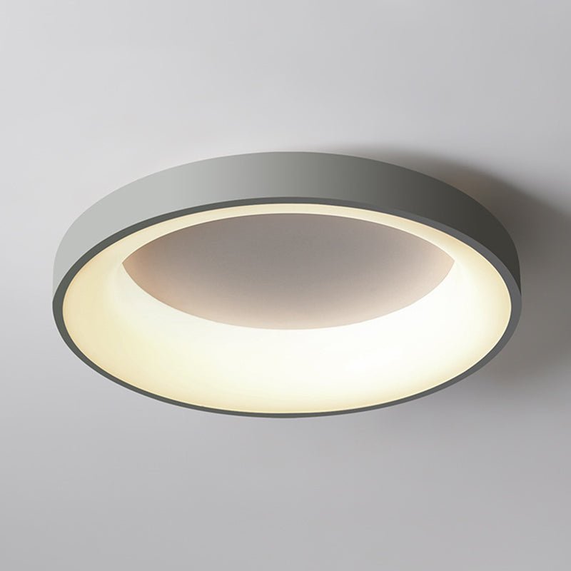 Nordic Circular LED Flush Mount Ceiling Lamp Bedroom - Nalani - UK Fashion Clothing and Decor
