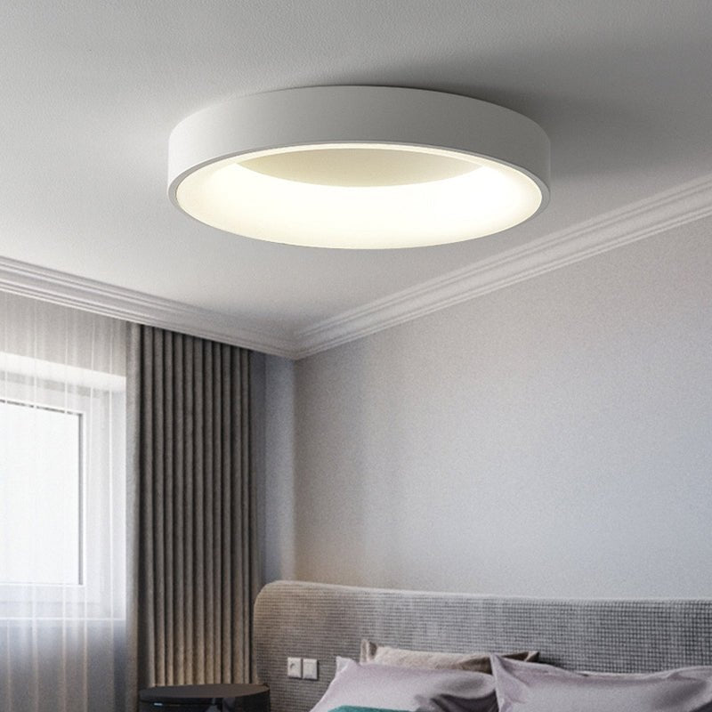 Nordic Circular LED Flush Mount Ceiling Lamp Bedroom - Nalani - UK Fashion Clothing and Decor
