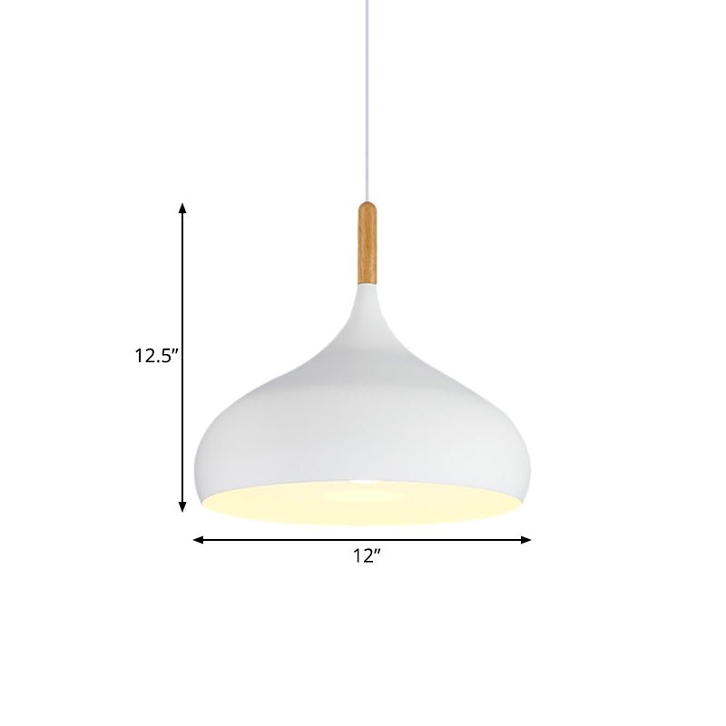 Nordic Teardrop Pendant Light With Metal Shade 1 Light - Nalani - UK Fashion Clothing and Decor