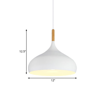 Nordic Teardrop Pendant Light With Metal Shade 1 Light - Nalani - UK Fashion Clothing and Decor