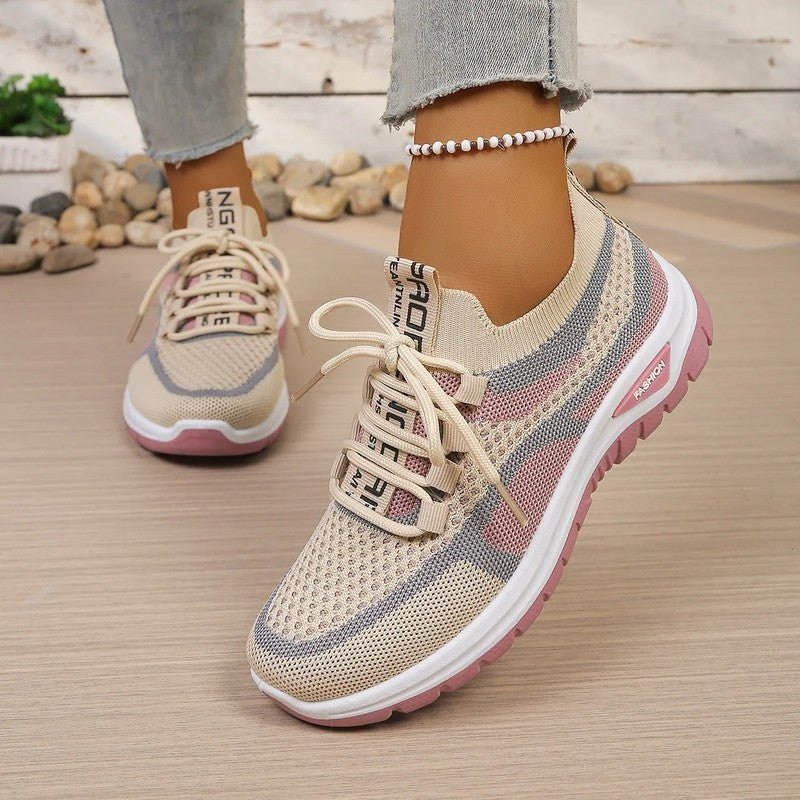 Noreli Knit Comfort Running Sneakers Breathable Mesh Upper - Nalani - Fashion Clothing and Decor