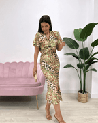 Novir | Elegant Satin Dress for Effortless Confidence - Nalani - Fashion Clothing and Decor
