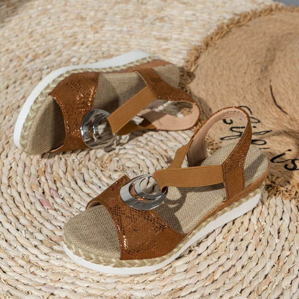 Ophelia | Comfortable Slide Sandals With Adjustable Strap - Nalani - Fashion Clothing and Decor