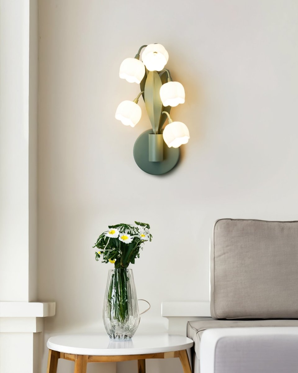 Orchid Wall Lamp Modern Metal Frame Wall Light Led - Nalani - UK Fashion Clothing and Decor