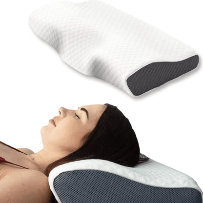 Orthopedic Anti Snore Pillow With Gel Memory Foam Support - Nalani - UK Fashion Clothing and Decor