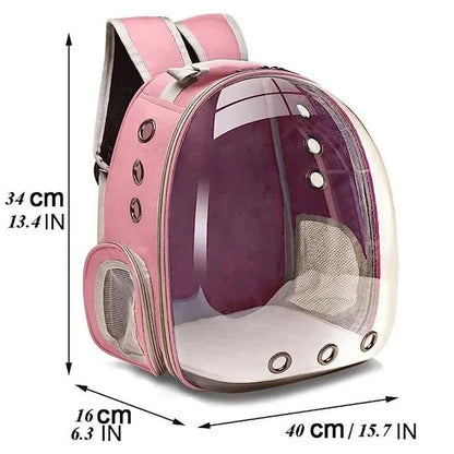 Pet Travel Backpack for Cats and Dogs Safe Comfort - Nalani - UK Fashion Clothing and Decor
