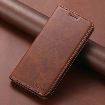 Premium Leather Wallet Case With Magnetic Card Holder - Nalani - UK Fashion Clothing and Decor