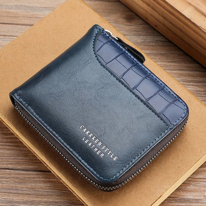 Premium Leather Wallet For Men With Card Slots And Coins - Nalani - UK Fashion Clothing and Decor