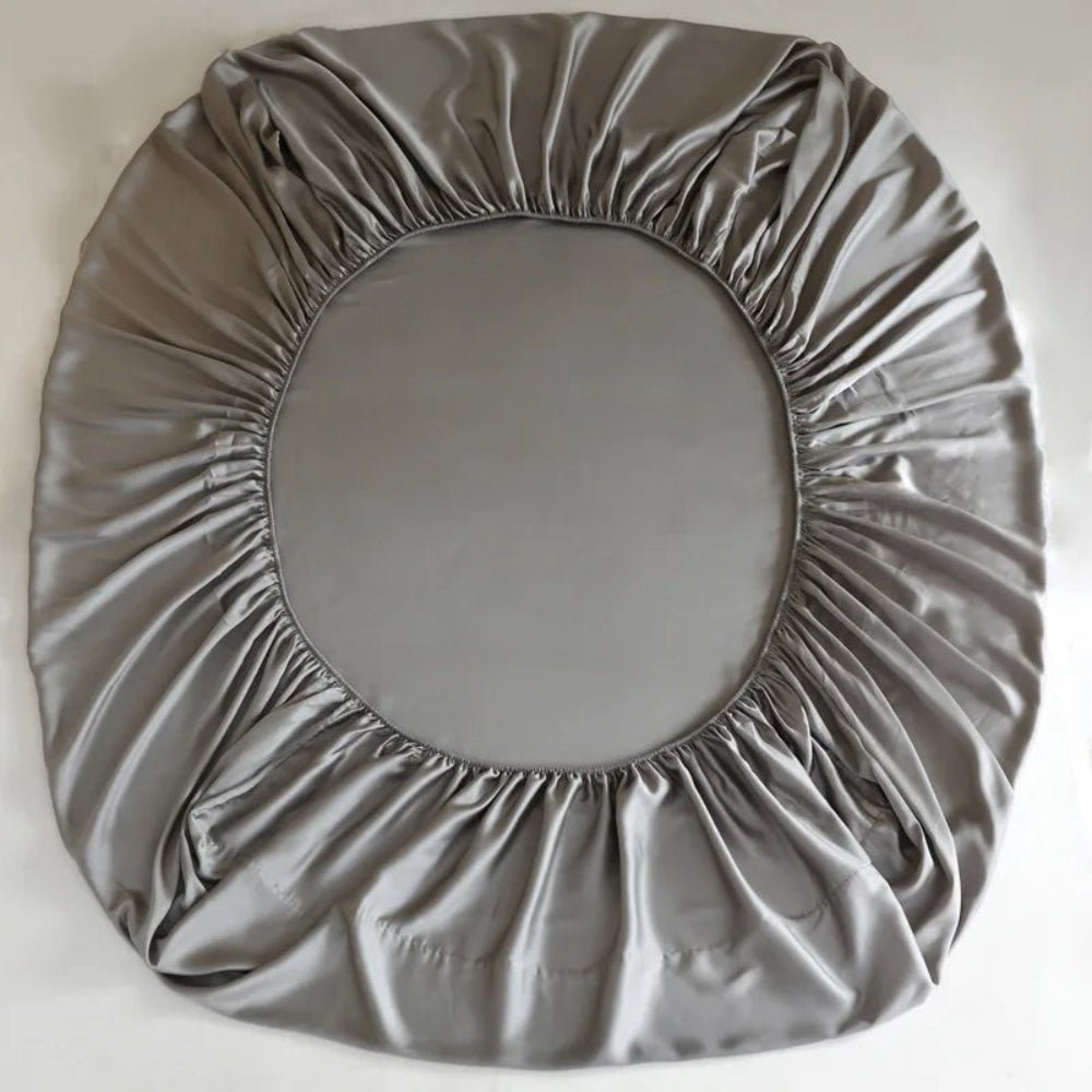 Premium Mulberry Silk Fitted Sheet Hypoallergenic Comfort - Nalani - UK Fashion Clothing and Decor