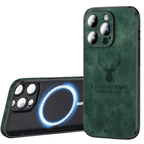 Premium Suede Leather IPhone Case With Shock Absorbing Liner - Nalani - UK Fashion Clothing and Decor