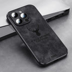 Premium Suede Leather IPhone Case With Shock Absorbing Liner - Nalani - UK Fashion Clothing and Decor