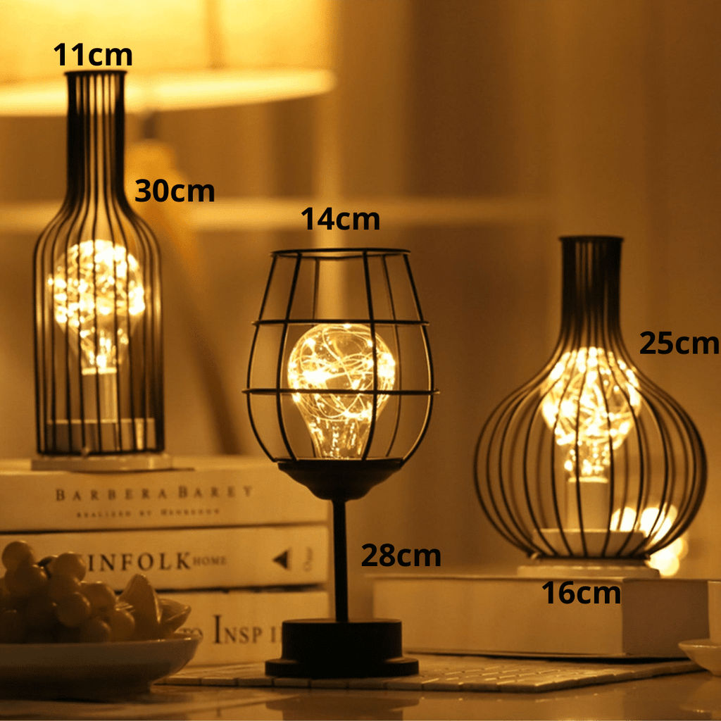 Premium Wireless LED Lamp for Any Room Ambient Warm Lighting - Nalani - UK Fashion Clothing and Decor