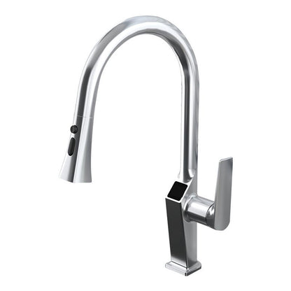 Pull Down Kitchen Faucet With Sprayer And Single Handle - Nalani - UK Fashion Clothing and Decor