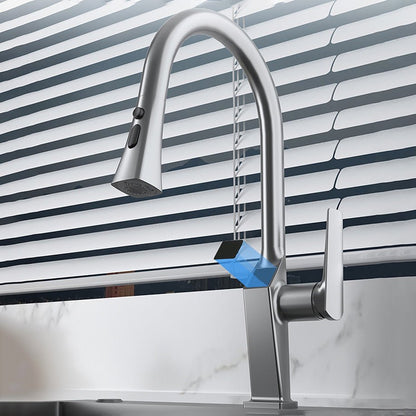 Pull Down Kitchen Faucet With Sprayer And Single Handle - Nalani - UK Fashion Clothing and Decor