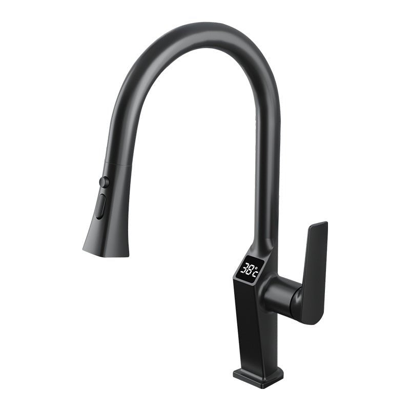 Pull Down Kitchen Faucet With Sprayer And Single Handle - Nalani - UK Fashion Clothing and Decor