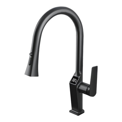 Pull Down Kitchen Faucet With Sprayer And Single Handle - Nalani - UK Fashion Clothing and Decor