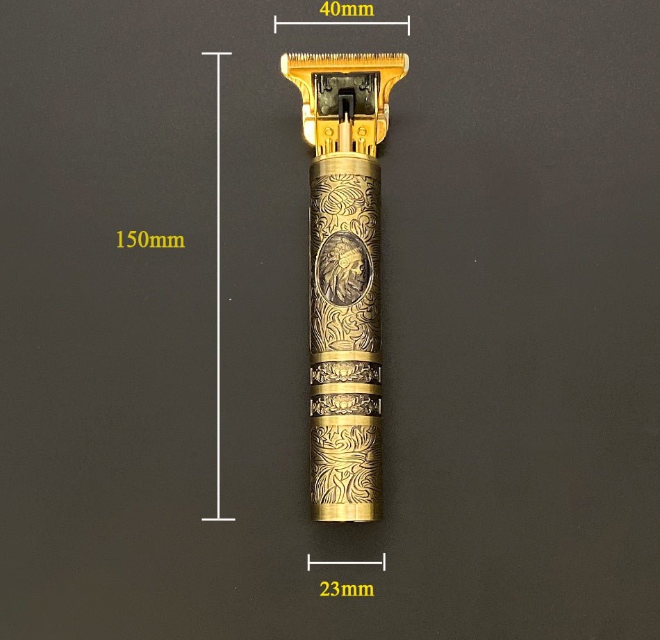 Rechargeable Vintage Barber Trimmer With Attachments - Nalani - UK Fashion Clothing and Decor