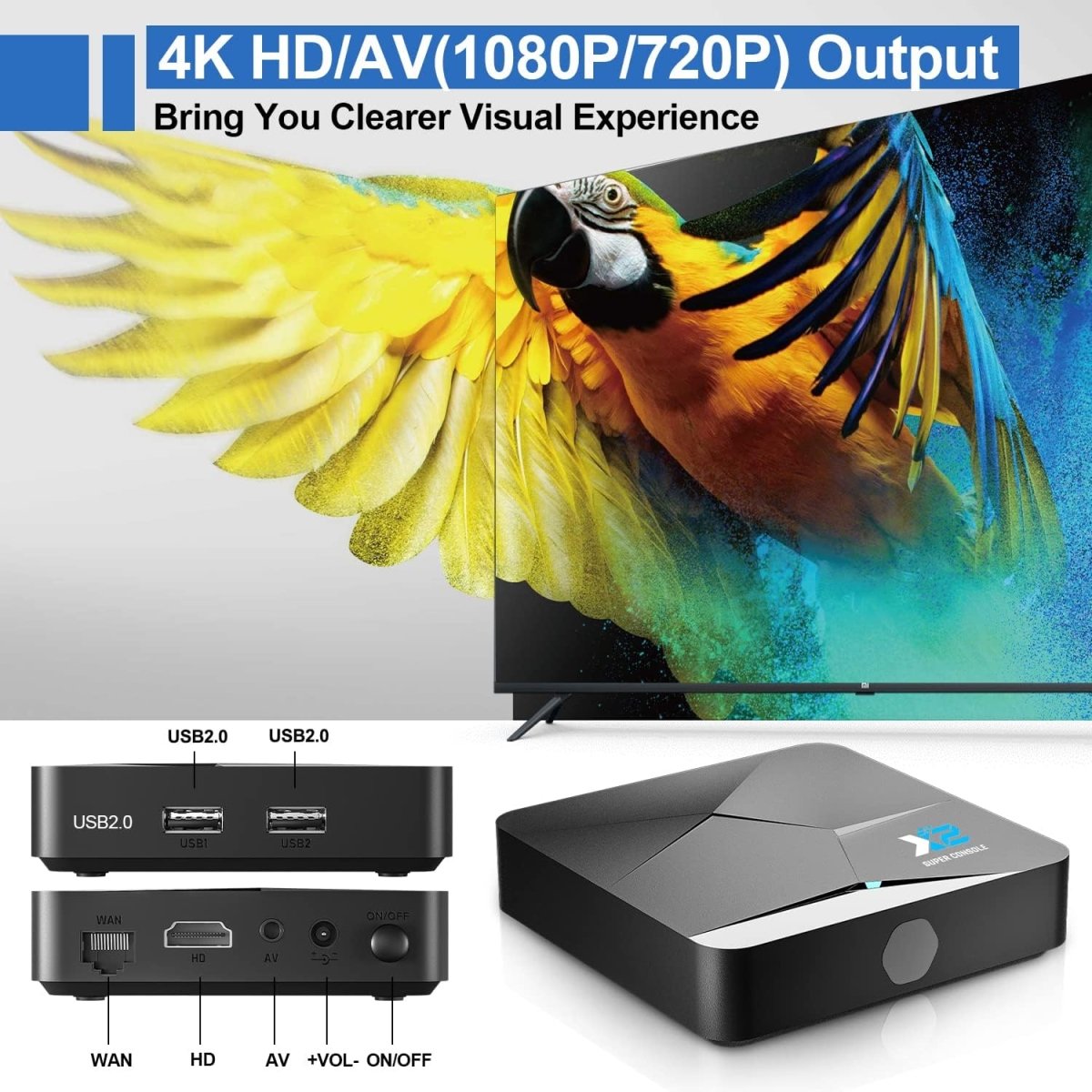 Retro Game Console V4 With Over 100000 Games Emulator 256GB - Nalani - UK Fashion Clothing and Decor