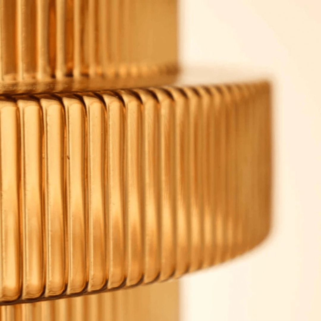 Retro Glass Pendant Light With Brass Finish For Living Room - Nalani - UK Fashion Clothing and Decor