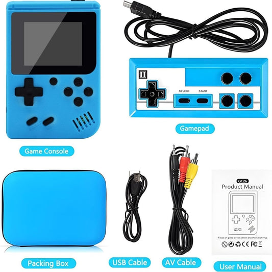 Retro Handheld Console With 400 Classic Games 3 Inch Screen - Nalani - UK Fashion Clothing and Decor