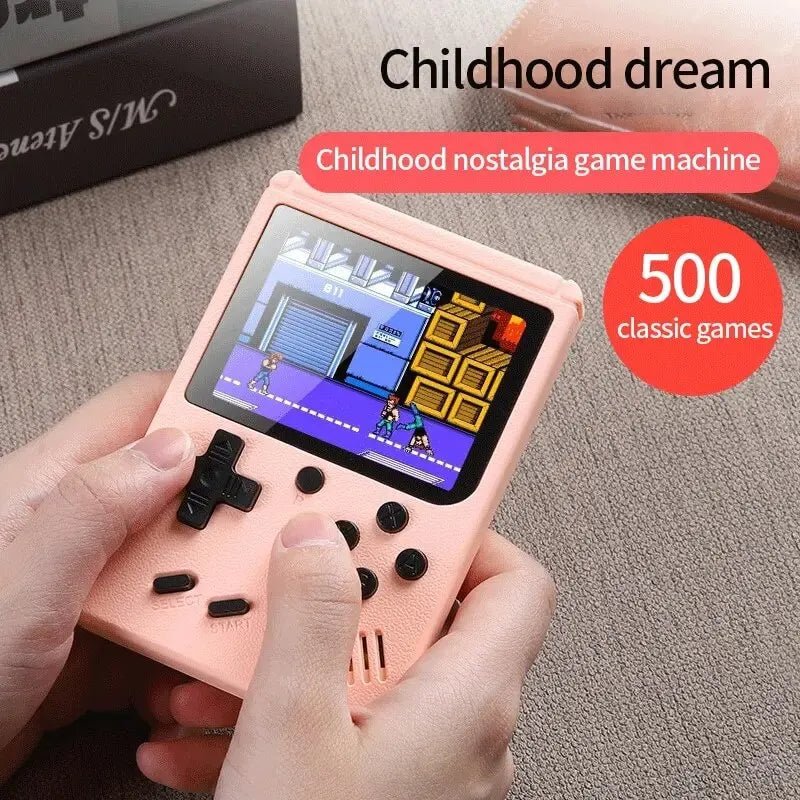 Retro Handheld Game Console 2.4 Inch Color LCD 500 Games - Nalani - UK Fashion Clothing and Decor