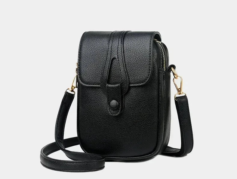 Retro Vegan Leather Small Shoulder Bag For Women Everyday - Nalani - UK Fashion Clothing and Decor