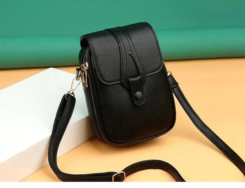 Retro Vegan Leather Small Shoulder Bag For Women Everyday - Nalani - UK Fashion Clothing and Decor