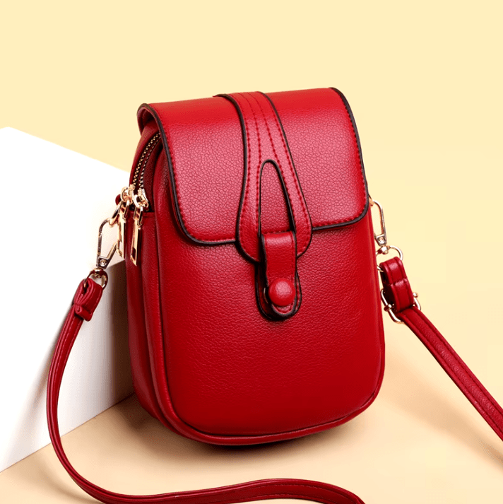 Retro Vegan Leather Small Shoulder Bag For Women Everyday - Nalani - UK Fashion Clothing and Decor