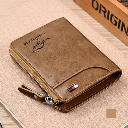RFID Blocking Waterproof Leather Wallet Compact And Durable - Nalani - UK Fashion Clothing and Decor