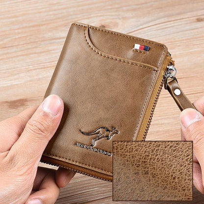 RFID Blocking Waterproof Leather Wallet Compact And Durable - Nalani - UK Fashion Clothing and Decor
