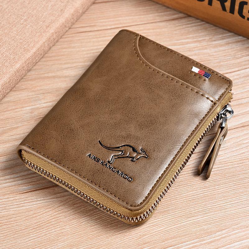 RFID Blocking Waterproof Leather Wallet Compact And Durable - Nalani - UK Fashion Clothing and Decor