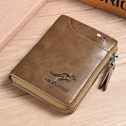 RFID Blocking Waterproof Leather Wallet Compact And Durable - Nalani - UK Fashion Clothing and Decor