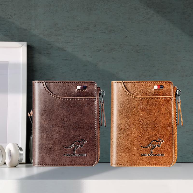 RFID Blocking Waterproof Leather Wallet Compact And Durable - Nalani - UK Fashion Clothing and Decor